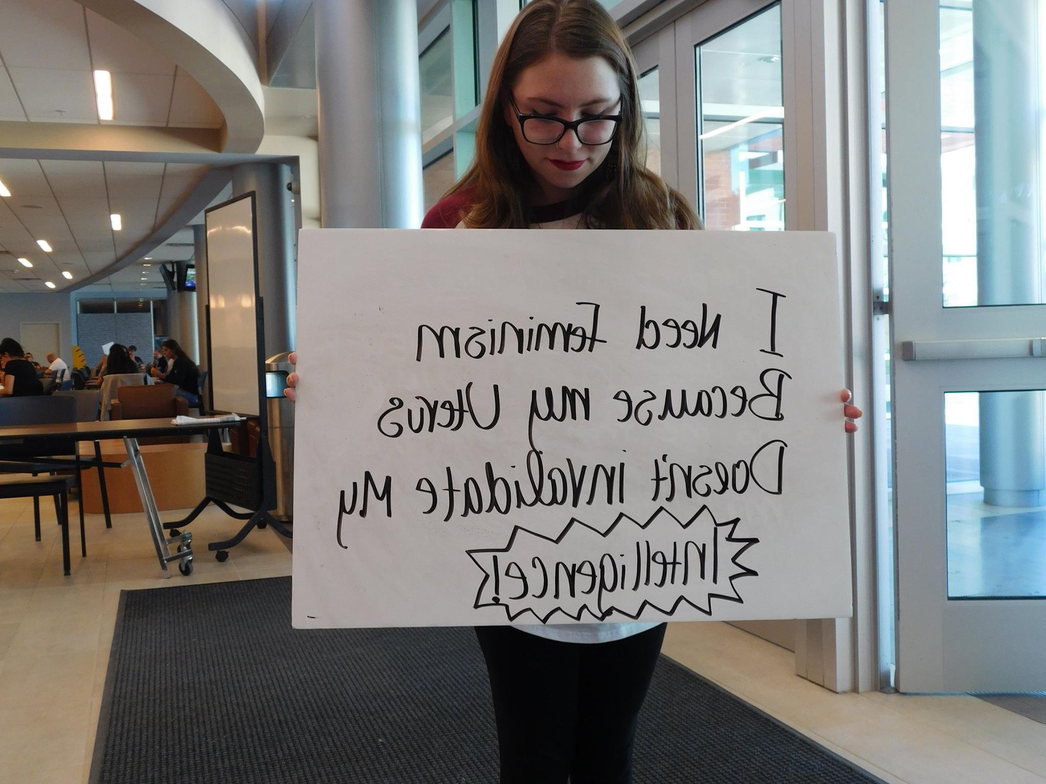 CMU student expresses support for feminism 